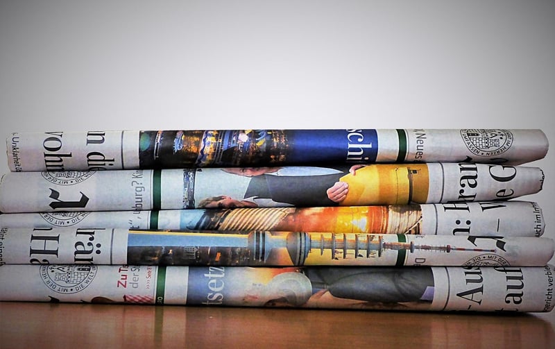 Tabloid Newspaper